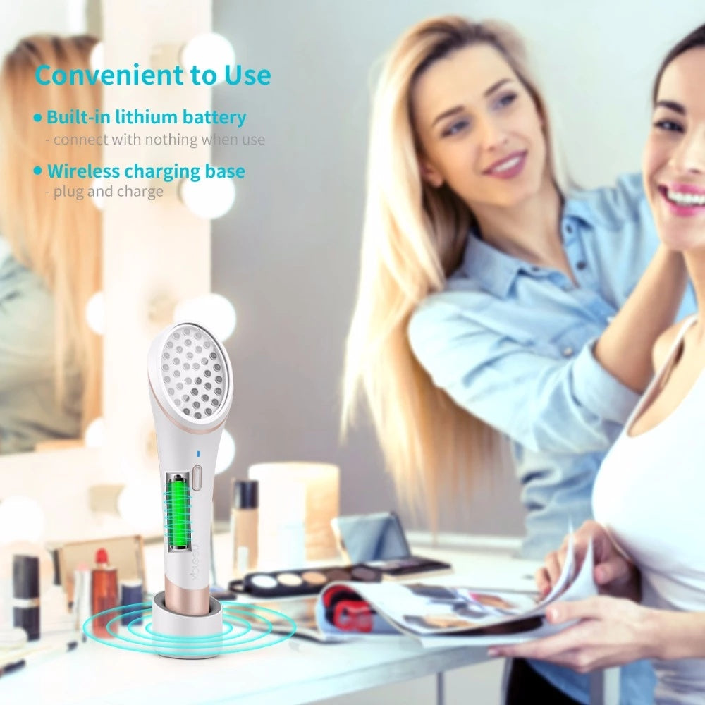 Xpreen Wireless Rechargeable Acne Light Therapy Device – Blue & Red Light Acne Treatment & Clearing Eraser