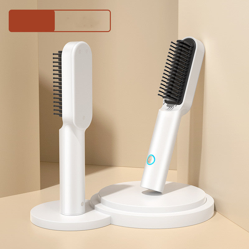 Professional USB Hot Air Comb – Portable Hair Dryer and Styling Brush