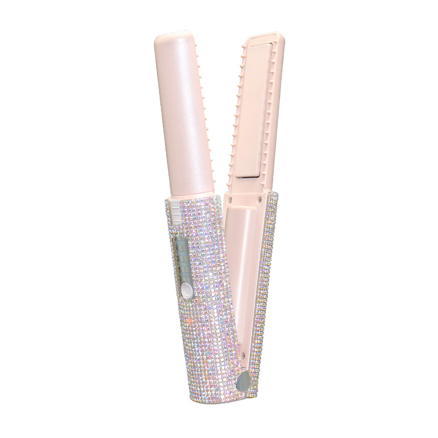 Rechargeable Portable Diamond Hair Straightener – Cordless & Compact for Effortless Styling Anywhere