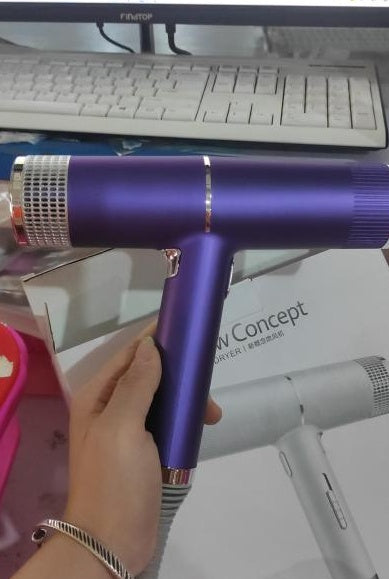 Professional Infrared Negative Ion Hair Dryer – Hot & Cold Wind Salon Blow Dryer & Hair Styler