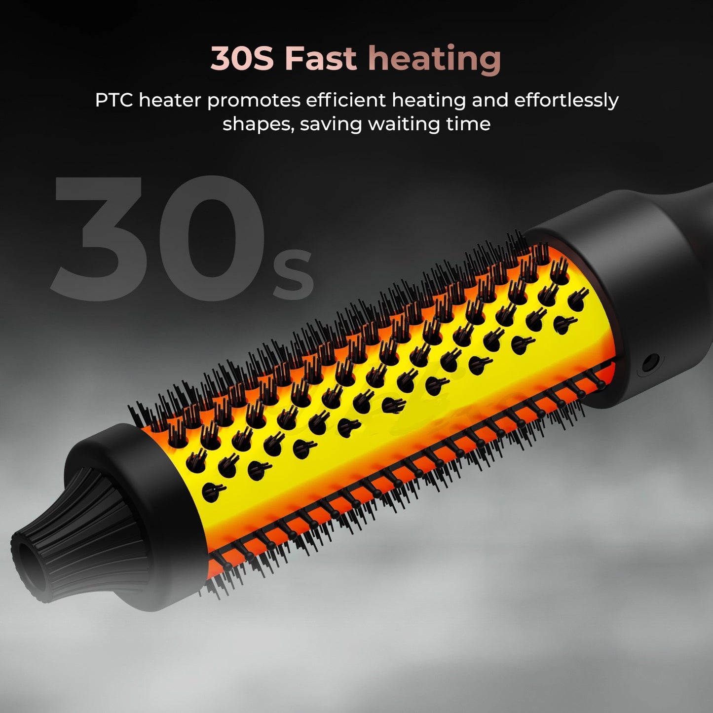 3-in-1 Hair Dryer Brush – High-Power Hot Air Styler, Straightener & Curler