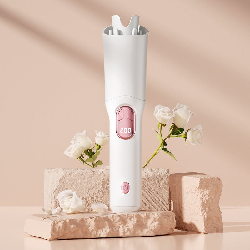 Wireless Automatic Hair Curler – LCD Display, USB Rechargeable, Portable Heat Styling Tool for Quick, Tangle-Free Curls