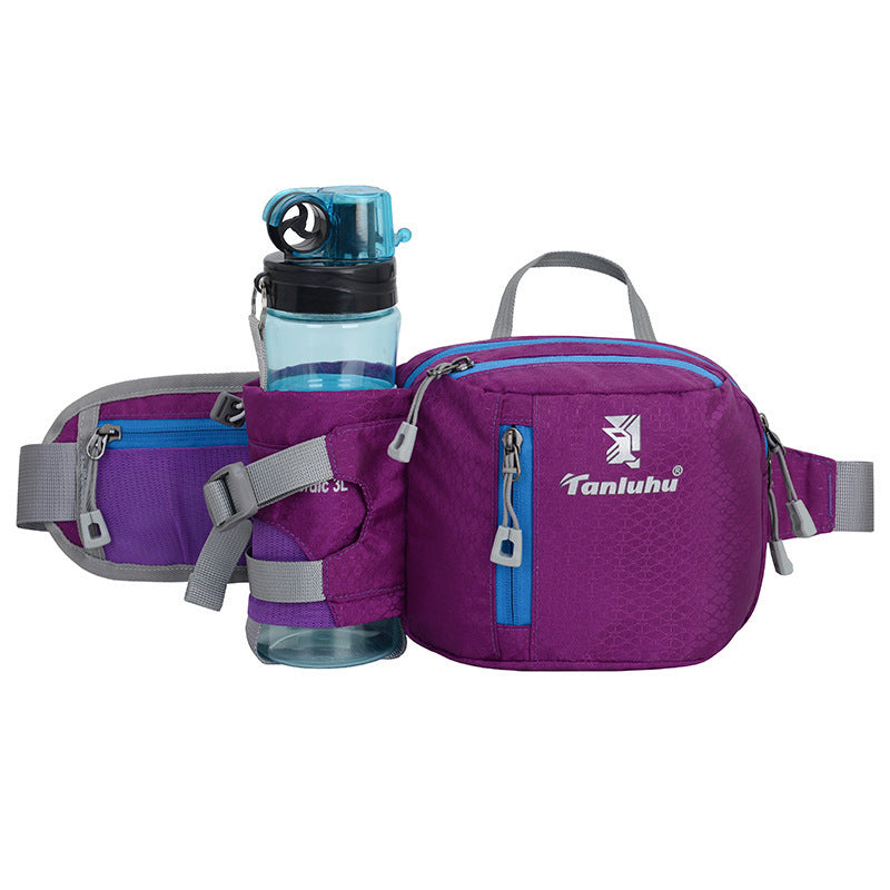Unisex Hiking & Cycling Water Bottle Bag – Outdoor Pouch with Multiple Pockets