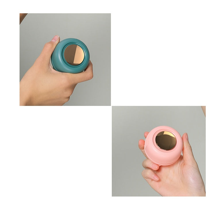 Mini Clip Fan | Hanging Waist & Neck Fan for Girls | USB Rechargeable, 3 Speeds, Leafless Design