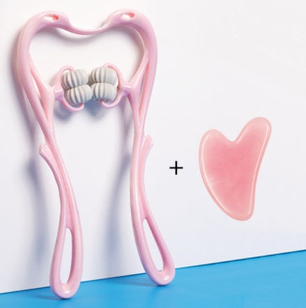 Manual 6-Wheel Neck & Shoulder Massager Roller