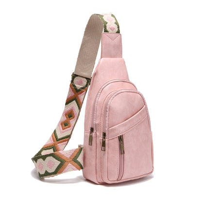 European & American Retro Casual Women’s Chest Bag – Stylish Everyday Crossbody