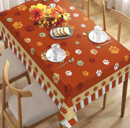 Halloween Coffee Table Square Round Table Waterproof Flower Stand Table Cloth