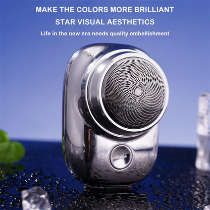 Mini Portable Cordless Electric Shaver for Men