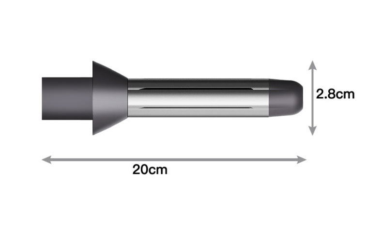 Silver Roller Hair Dryer Replacement Tip – Wind Welding Torch Accessory