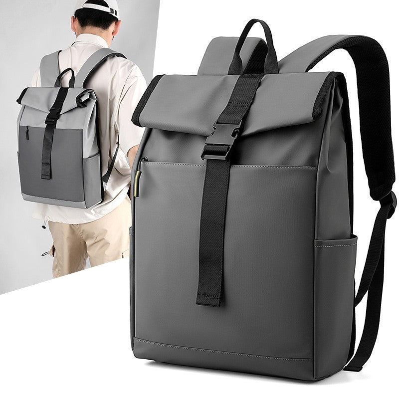 Casual Waterproof Laptop Backpack for Men & Women – Oxford Cloth, Travel & Daily Use