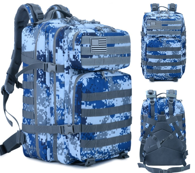 Tactical Military Backpack – Outdoor Hiking, Travel & Laptop Bag for Men | Rugged Army-Style Gear
