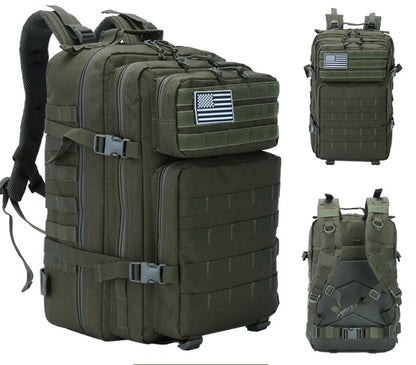 Tactical Military Backpack – Outdoor Hiking, Travel & Laptop Bag for Men | Rugged Army-Style Gear