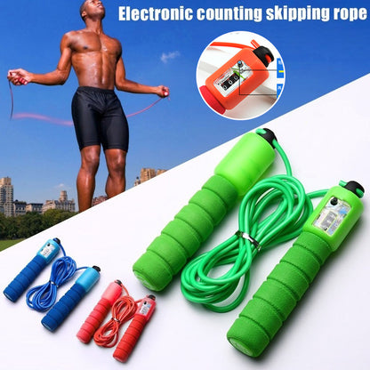 Adjustable Skipping Rope with Counter