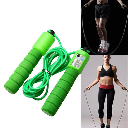 Adjustable Skipping Rope with Counter