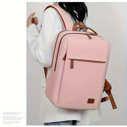 Large Capacity Oxford Cloth Laptop Backpack – Durable Business & Travel Bag for Students and Professionals