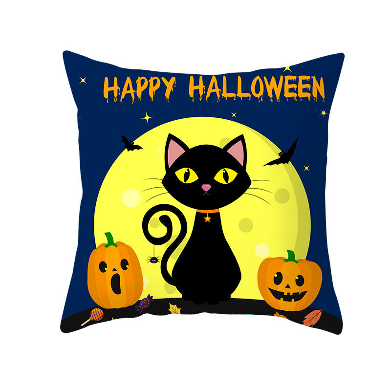Halloween Decorative Cushion – Spooky Plush Pillow for Home & Party Decor