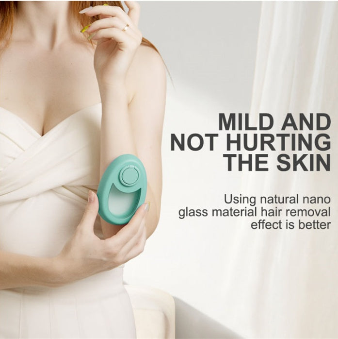CJEER Crystal Hair Removal Eraser | Painless Exfoliating Tool for Legs, Arms, & Back | For Women & Men