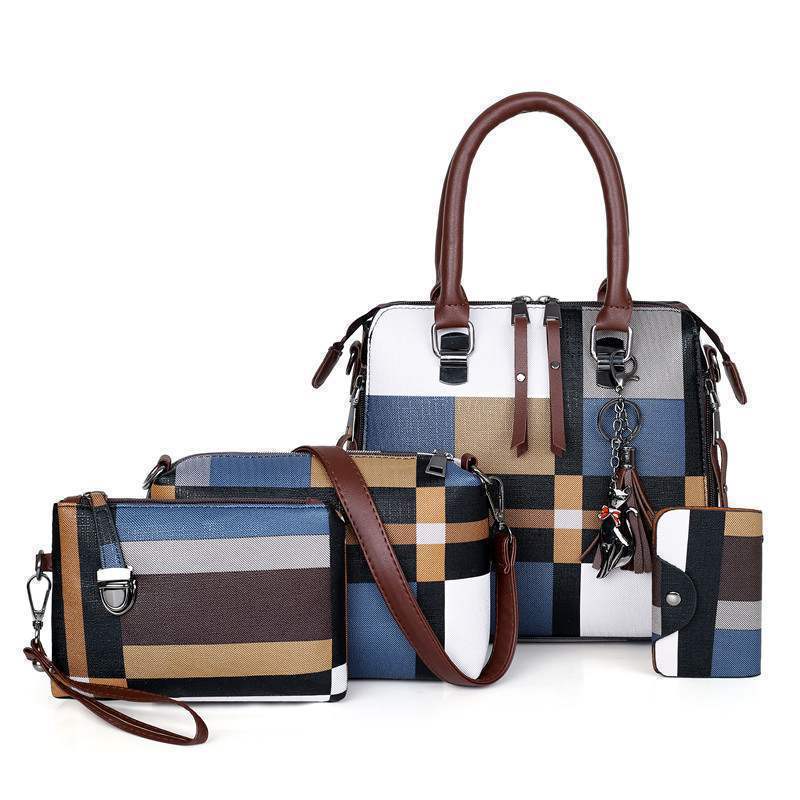 New Luxury Plaid Handbags for Women – Designer-Inspired Stylish Tote & Shoulder Bags