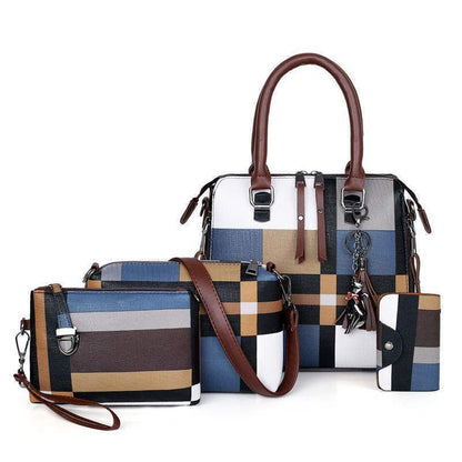 New Luxury Plaid Handbags for Women – Designer-Inspired Stylish Tote & Shoulder Bags