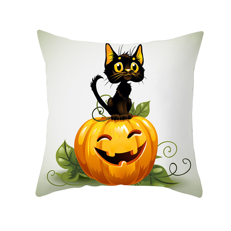 Halloween Decorative Cushion – Spooky Plush Pillow for Home & Party Decor