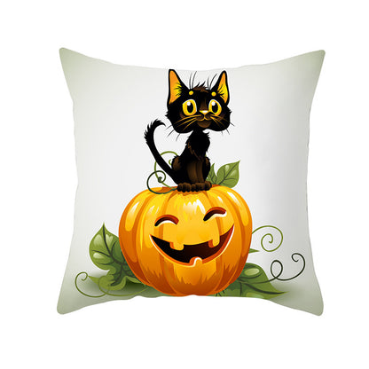 Halloween Decorative Cushion – Spooky Plush Pillow for Home & Party Decor