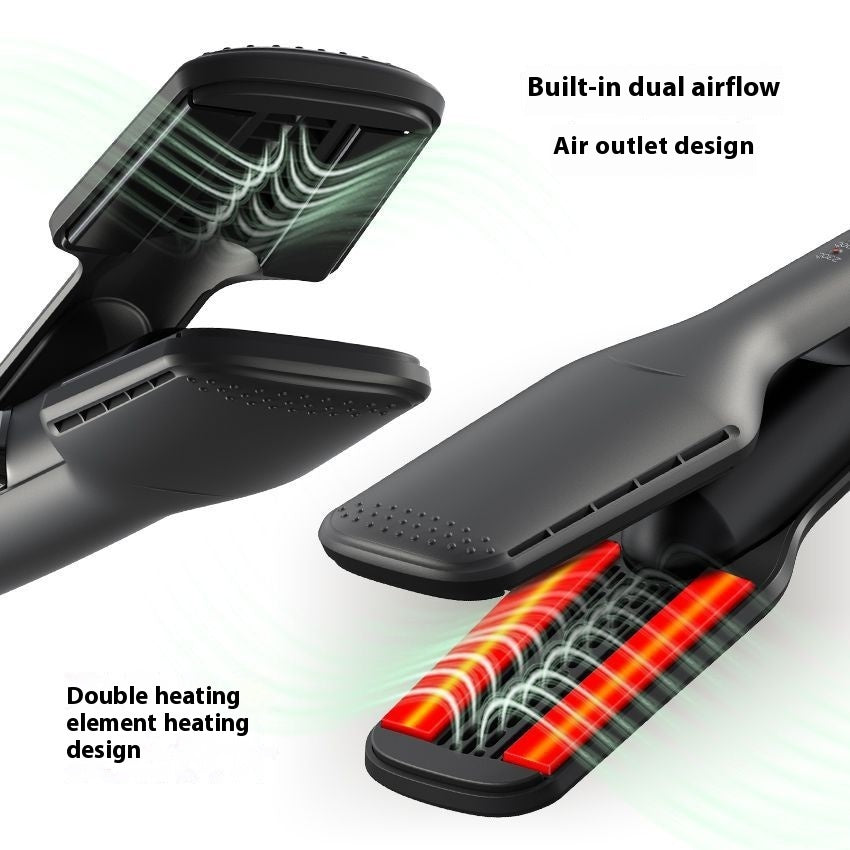 2-in-1 Hair Dryer & Straightener – Wet & Dry Dual-Use Electric Styling Tool