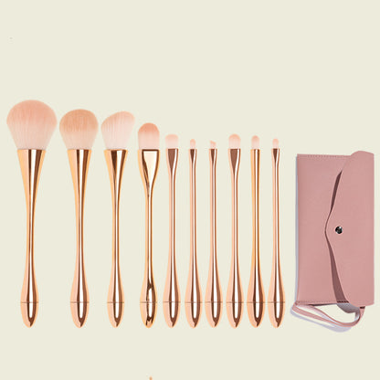 Compact Soft Hair Makeup Brush Set – Perfect for Loose Powder & Everyday Use