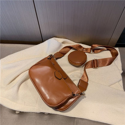 Black Luxury Handbag Set for Women – Stylish College & Everyday Bags