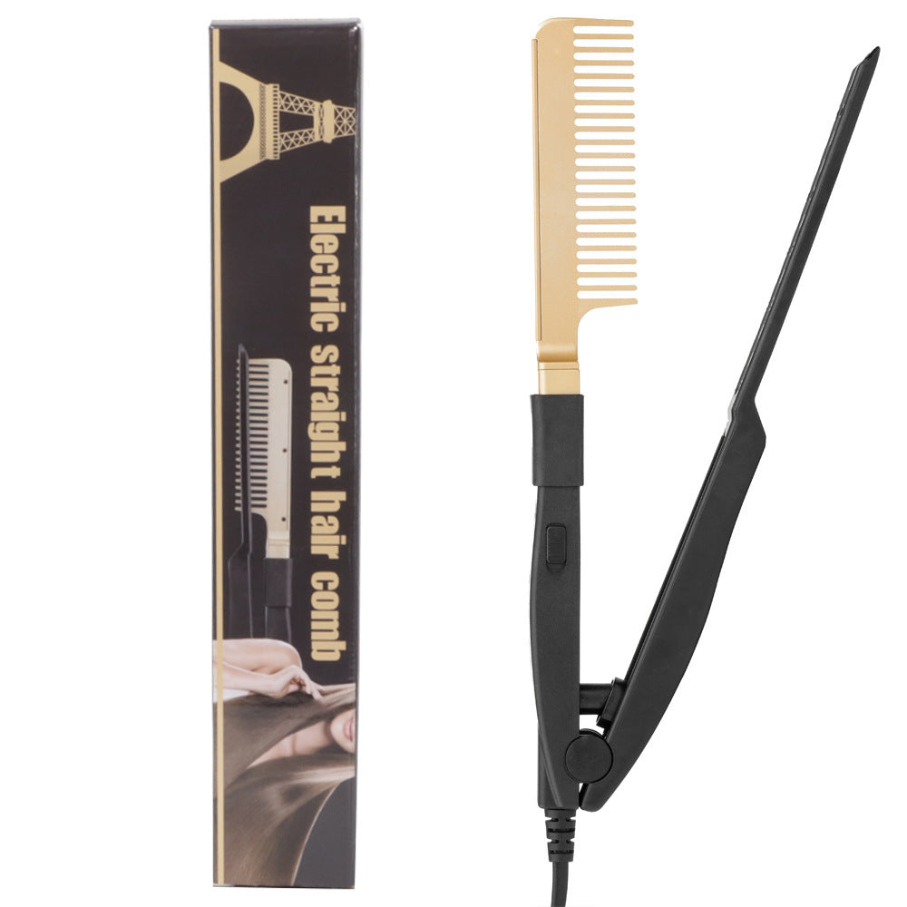 Portable Wet and Dry Hair Straightener with Clip - New Style Household Styling Tool