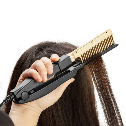 Portable Wet and Dry Hair Straightener with Clip - New Style Household Styling Tool