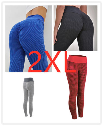 Women’s Seamless Plaid Yoga Leggings