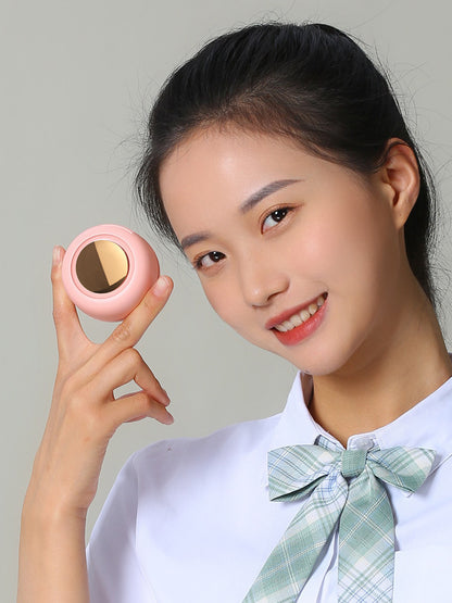Mini Clip Fan | Hanging Waist & Neck Fan for Girls | USB Rechargeable, 3 Speeds, Leafless Design