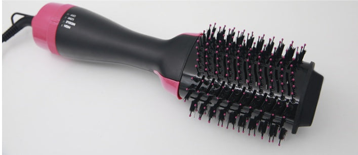 3-in-1 Multifunctional Hot Air Comb – Hair Dryer, Curler & Straightener Styling Brush