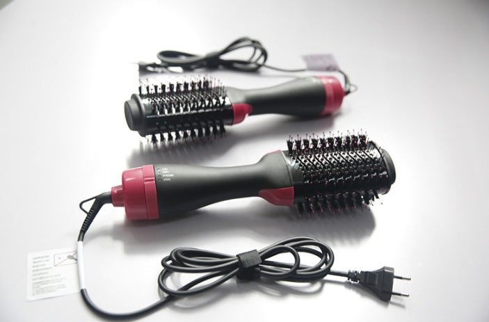 3-in-1 Multifunctional Hot Air Comb – Hair Dryer, Curler & Straightener Styling Brush