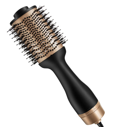 3-in-1 Multifunctional Hot Air Comb – Hair Dryer, Curler & Straightener Styling Brush