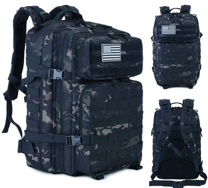 Tactical Military Backpack – Outdoor Hiking, Travel & Laptop Bag for Men | Rugged Army-Style Gear