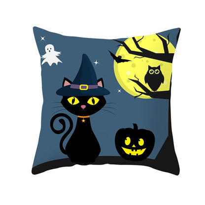 Halloween Decorative Cushion – Spooky Plush Pillow for Home & Party Decor