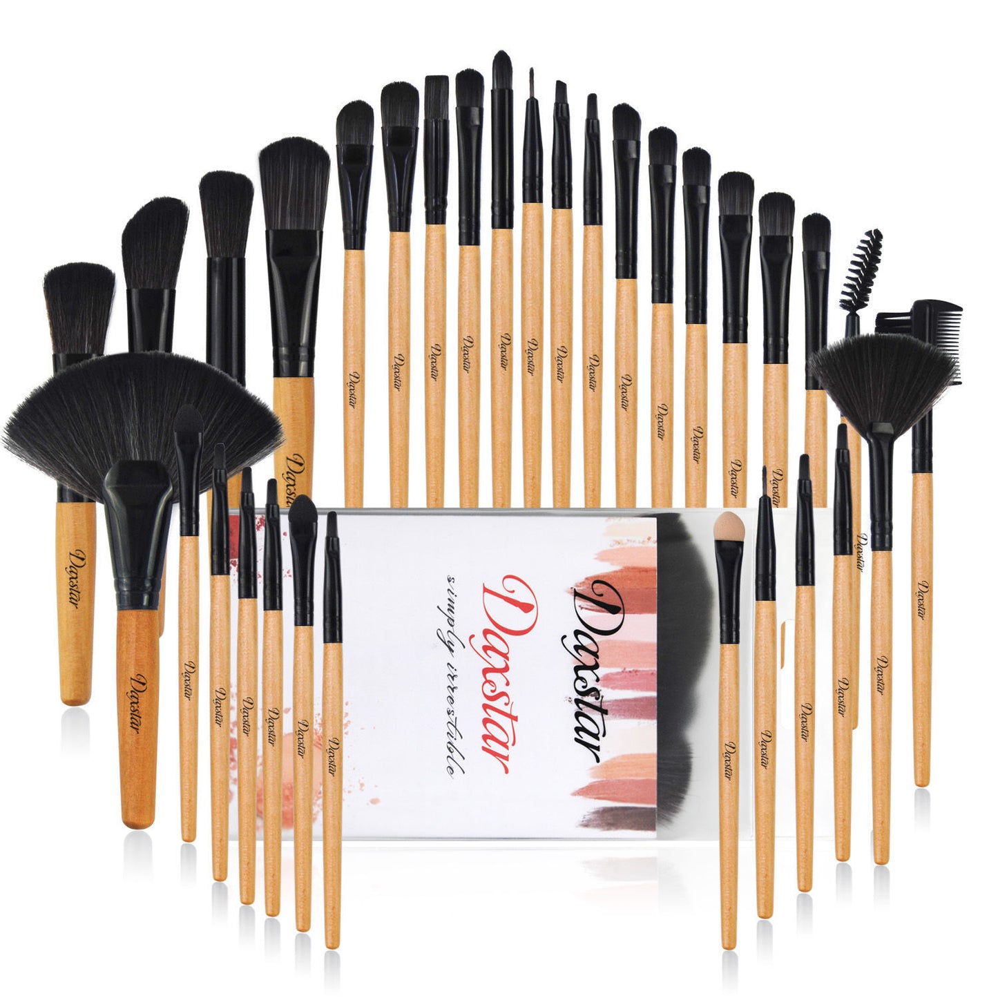 Professional Makeup Brush Set – Full Set with Soft Bristles for Foundation, Powder & Blending