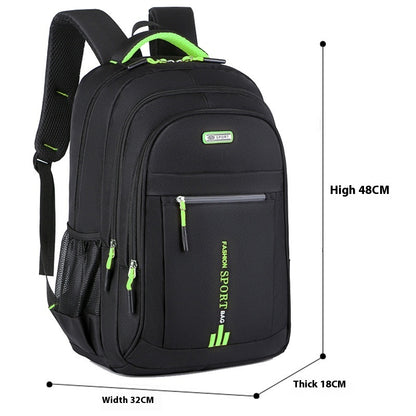 Men’s Large Capacity Laptop & Travel Backpack – Stylish & Durable
