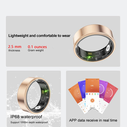 Smart Ring Health & Fitness Tracker