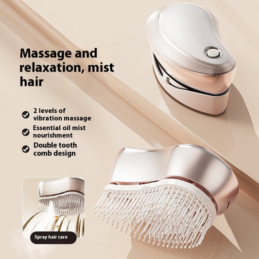 Ionic Hair Care Spray Massage Comb – Scalp Relaxation & Hair Growth Stimulation Brush