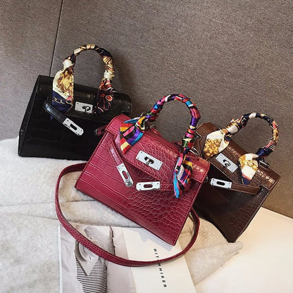 Elegant Stone Pattern Platinum Women’s Shoulder Bag – Chic & Stylish Accessory