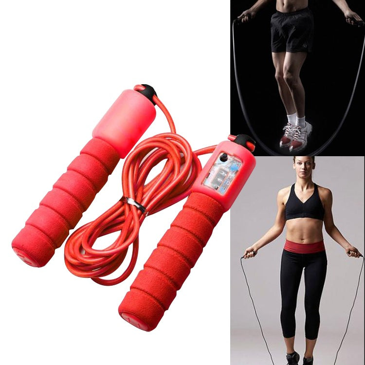 Adjustable Skipping Rope with Counter