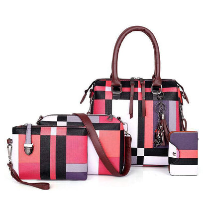 New Luxury Plaid Handbags for Women – Designer-Inspired Stylish Tote & Shoulder Bags
