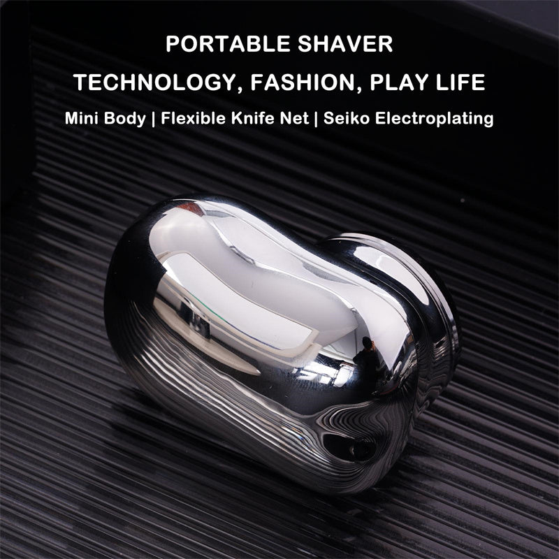 Mini Portable Cordless Electric Shaver for Men