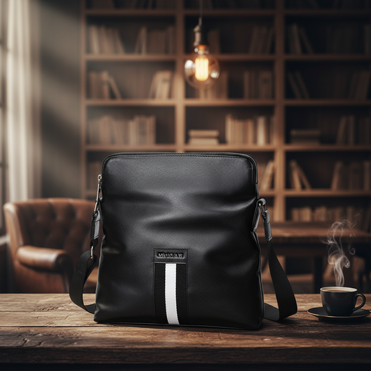 Durable Leather Men’s Messenger Bag – Business & Everyday Use