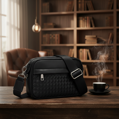 Men’s Fashion Shoulder Bag – Casual Small Backpack for Daily & Travel Use