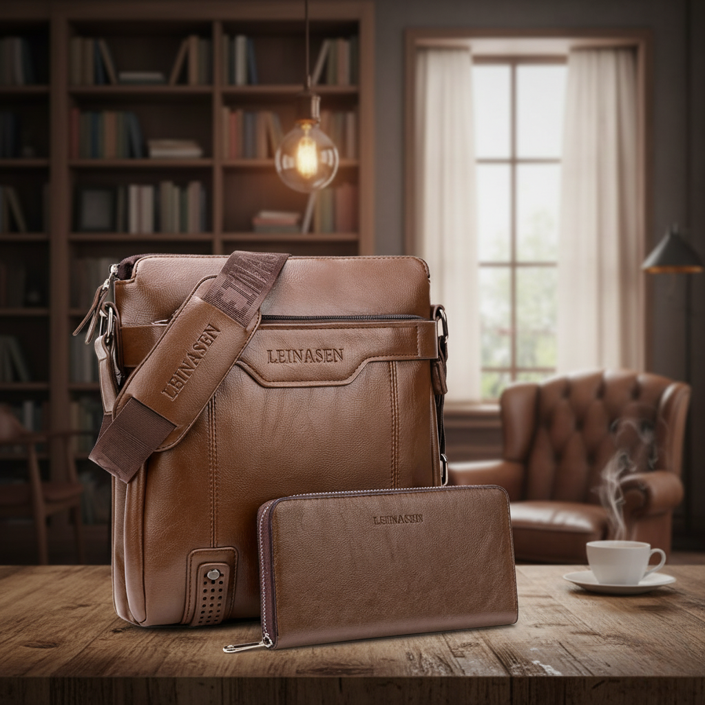 Modern Messenger Bags for Men – Perfect for Work & Travel