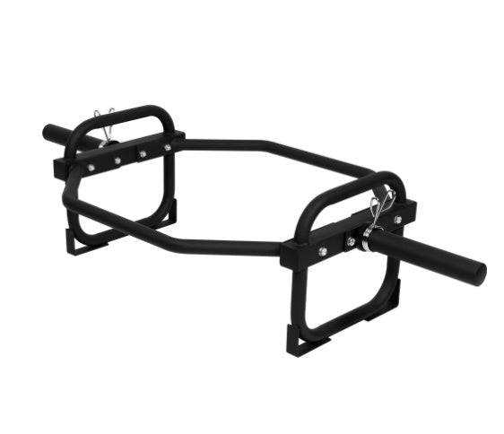 Olympic 2-Inch Hex Weightlifting Set – Heavy-Duty Strength Training Bar with Safety Clips, 500 lb Capacity (Self Pickup Only)