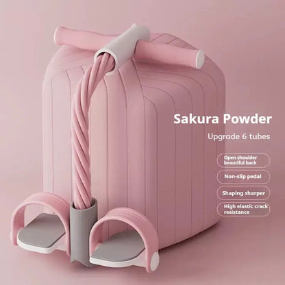 Portable Yoga Pedal Resistance Band – Multifunctional Tension Rope for Full-Body Home Workouts & Strength Training